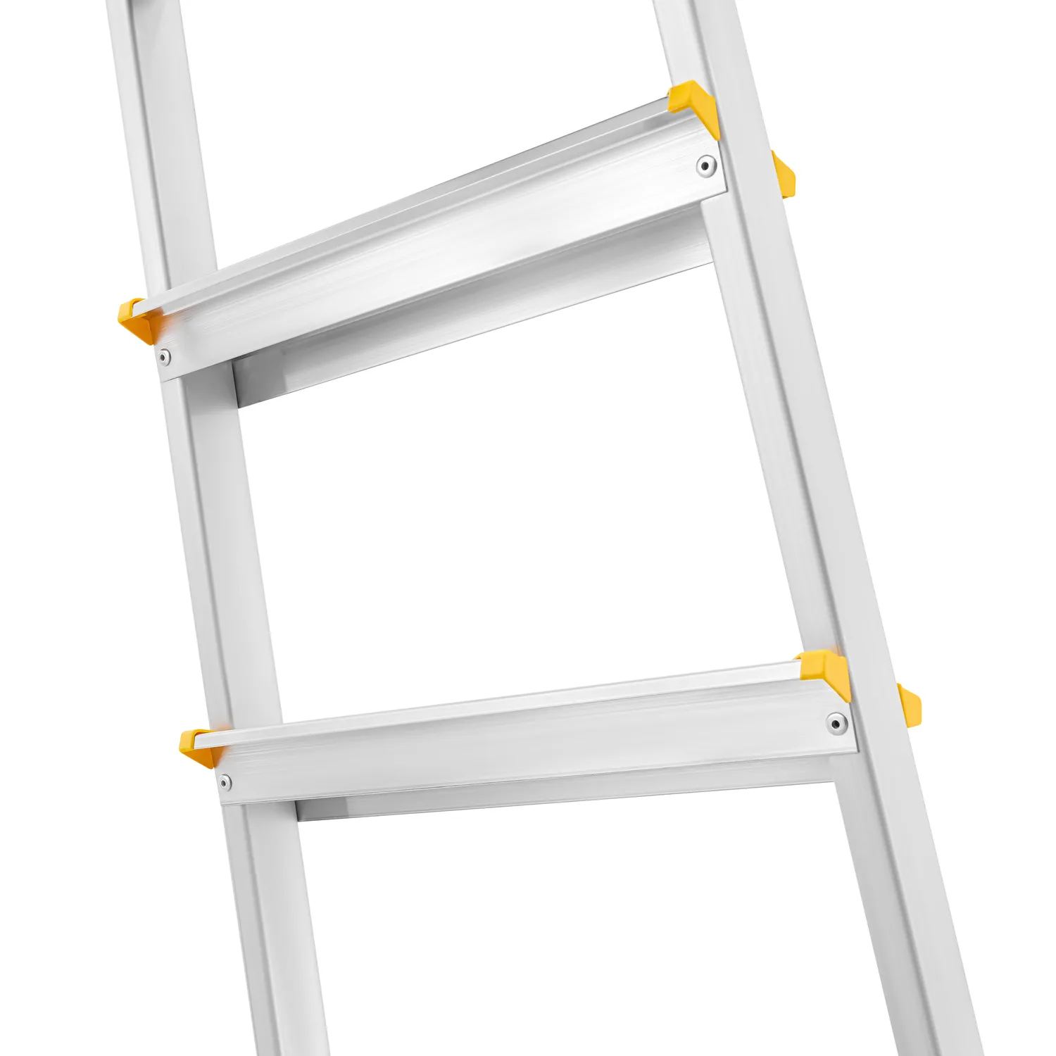 Huishoudtrap - 2x 6 treden - aluminium - 3,21 m werkhoogte