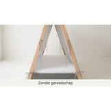 Tentdoek tipibed grijs