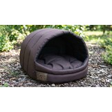 Hondenmand XS - kleine hond - box - hondemand - 39 x 40 x 34 cm - bruin - hondenbed - hondebed
