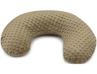 Voedingskussen 100% katoen - 80 cm - cappuccino
