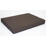 Hondenkussen - maat L - 60x80x8cm - wasbaar - donkerbruin
