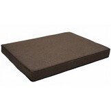 Hondenkussen - maat L - 60x80x8cm - wasbaar - donkerbruin