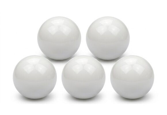 Ballenbak ballen wit (70mm) 1000 stuks