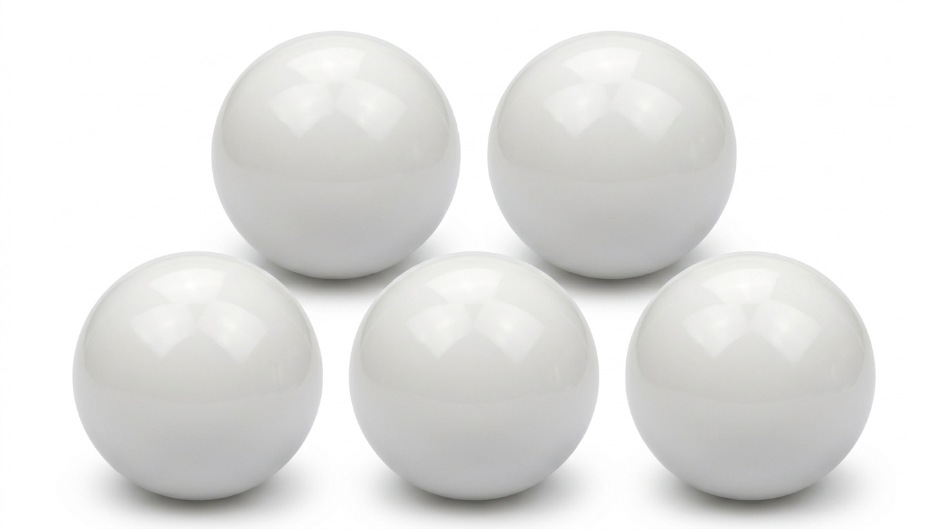 Ballenbak ballen wit (70mm) 1000 stuks