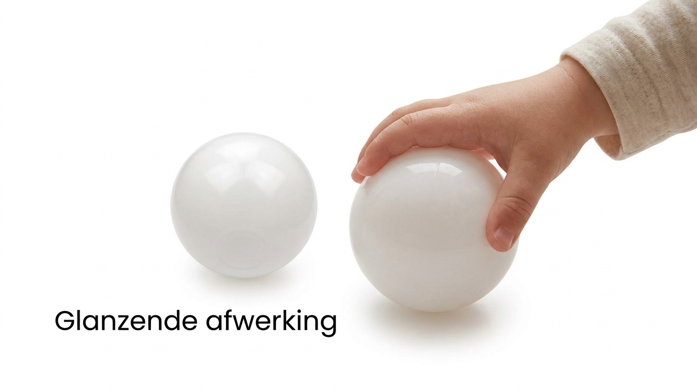 Ballenbak ballen wit (70mm) 1000 stuks