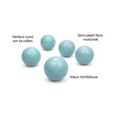 Ballenbak ballen licht blauw (70mm) 1000 stuks