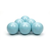 Ballenbak ballen licht blauw (70mm) 1000 stuks