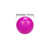 Ballenbak ballen roze (70mm) 1000 stuks