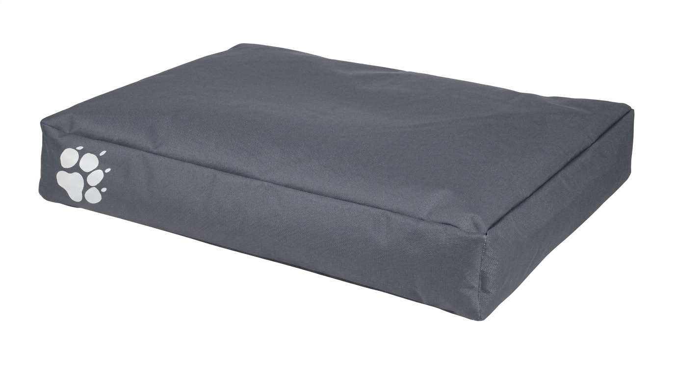 Hondenkussen - hondenbed - 80x120cm- donkergrijs