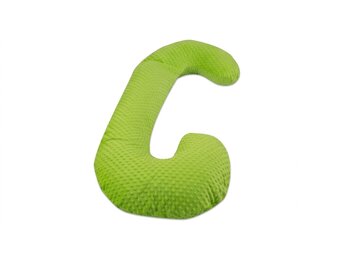 Voedingskussen - Zwangerschapskussen - 100% katoen - 240 cm - groen