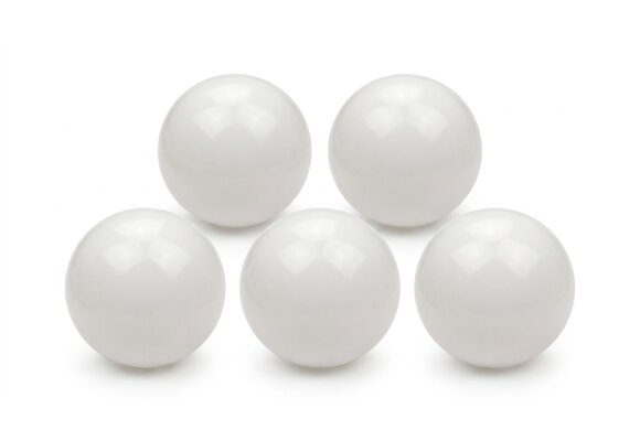 Ballenbak ballen wit (70mm) 300 stuks