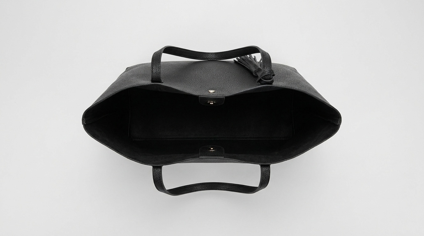Schoudertas dames - handtas - 36x11x30 cm - zwart