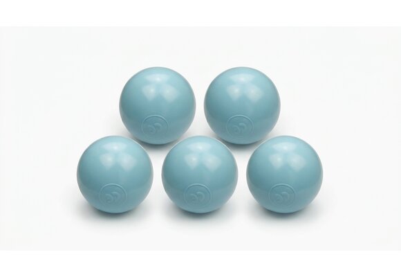 Ballenbak ballen licht blauw (70mm) 500 stuks