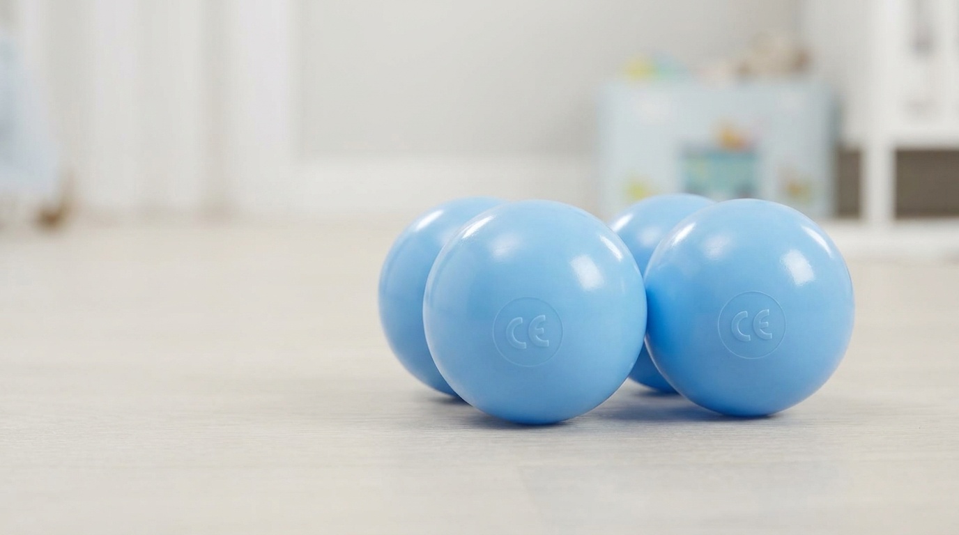 Ballenbak ballen baby blauw (70mm) 500 stuks