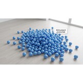 Ballenbak ballen baby blauw (70mm) 500 stuks