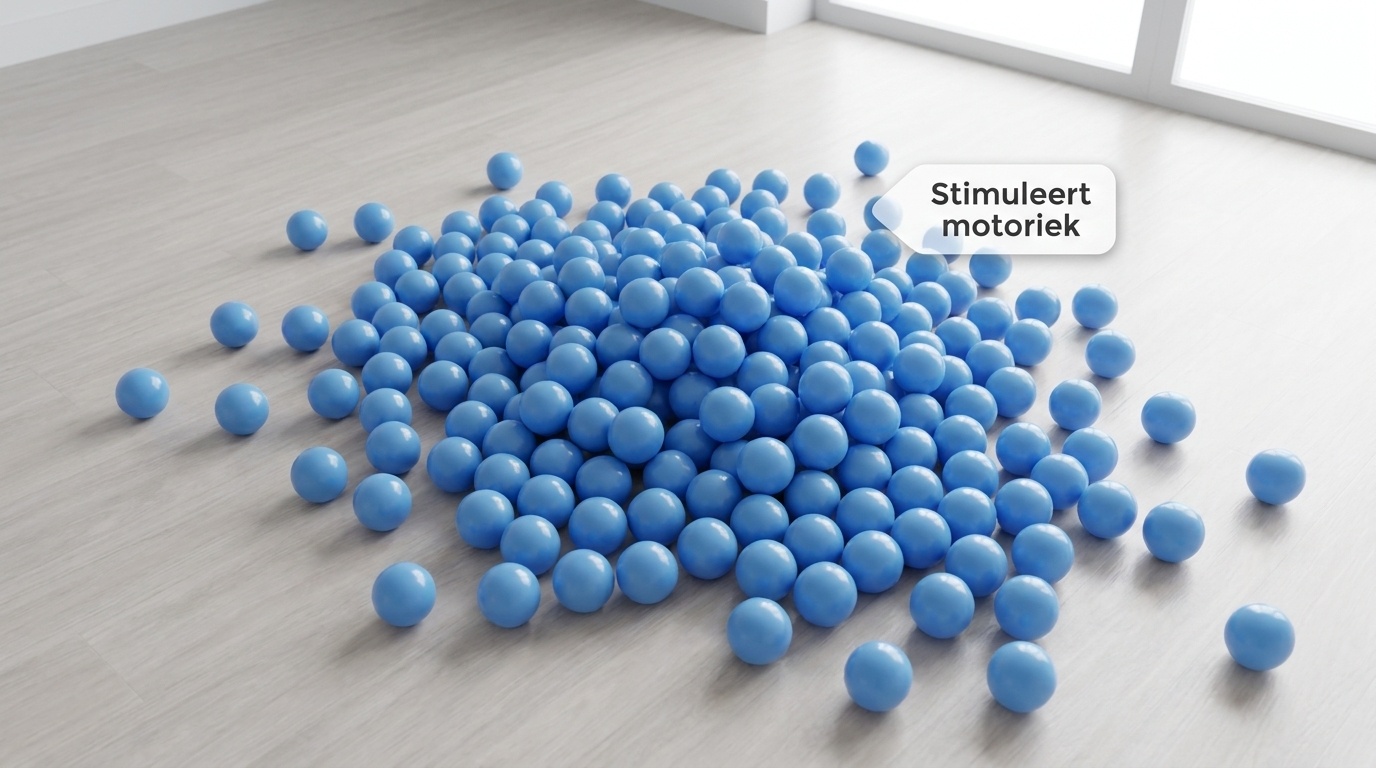 Ballenbak ballen baby blauw (70mm) 500 stuks