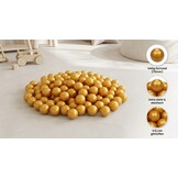 Ballenbak ballen goud (70mm) 500 stuks