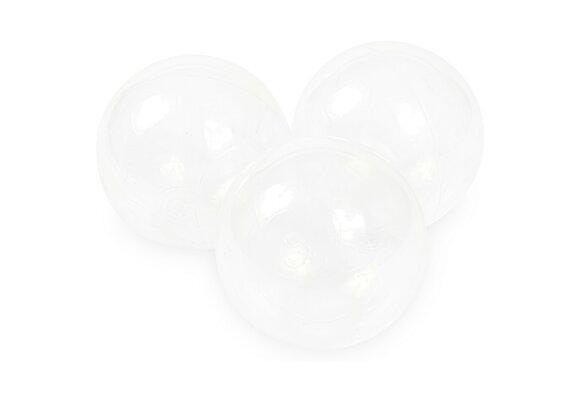 Ballenbak ballen transparant (70mm) 500 stuks