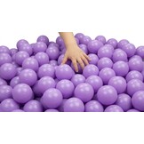 Ballenbak ballen licht paars (70mm) 500 stuks