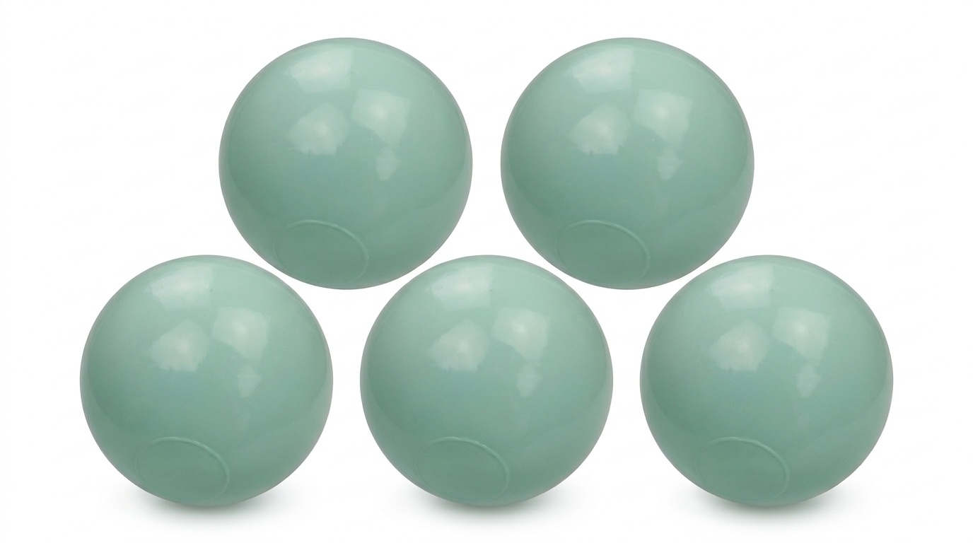 Ballenbak ballen licht mint (70mm) 500 stuks