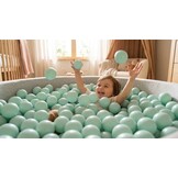Ballenbak ballen licht mint (70mm) 500 stuks