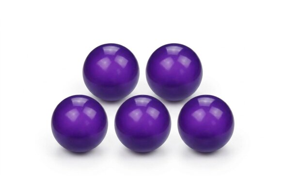 Ballenbak ballen paars (70mm) 500 stuks