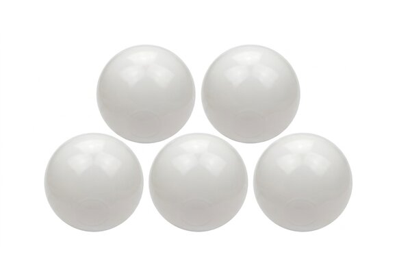 Ballenbak ballen wit (70mm) 500 stuks