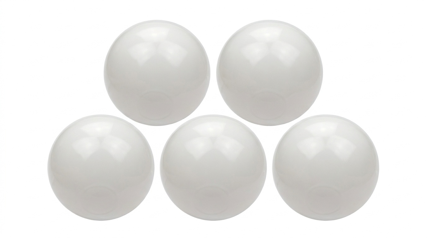 Ballenbak ballen wit (70mm) 500 stuks