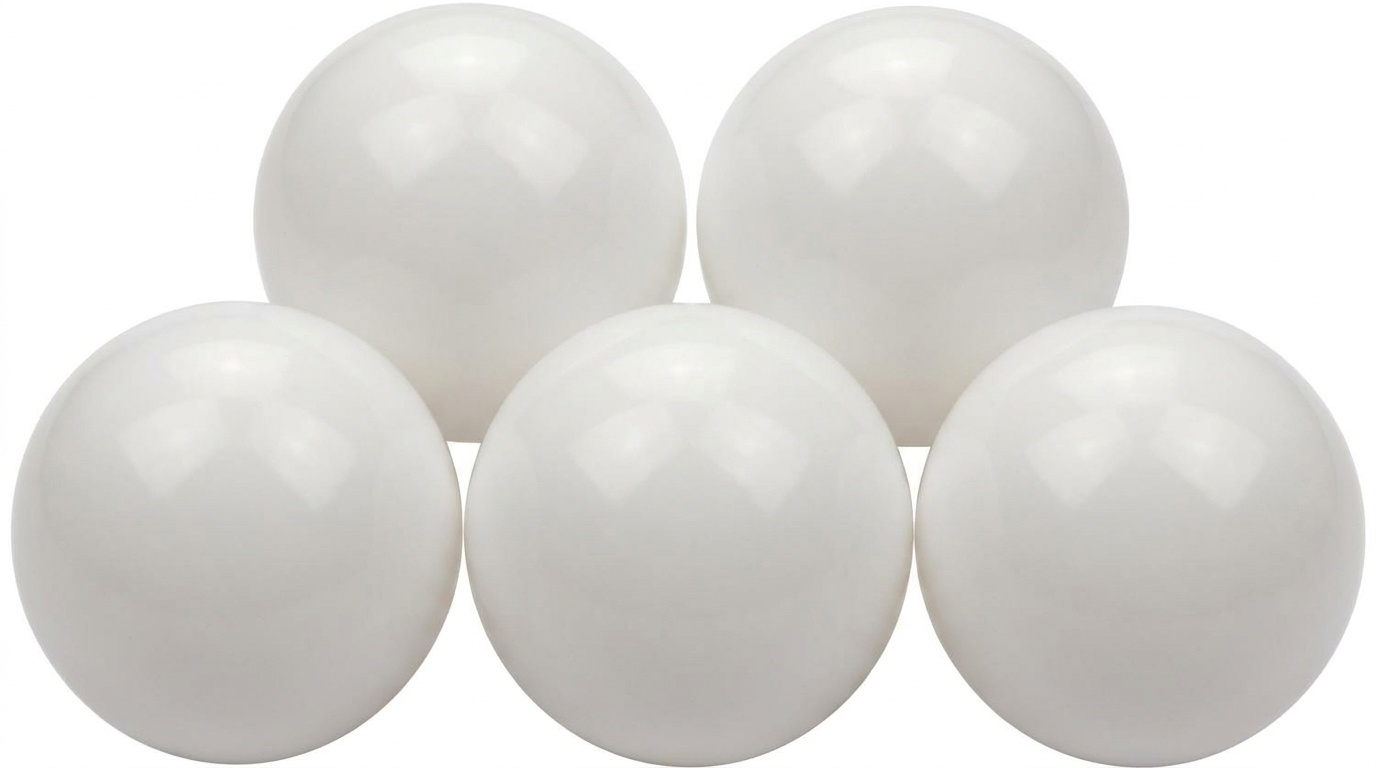 Ballenbak ballen wit (70mm) 500 stuks
