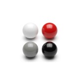 Ballenbak ballen 500 stuks 7cm, wit, rood, grijs, zwart