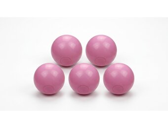 Ballenbak ballen poeder roze (70mm) 500 stuks