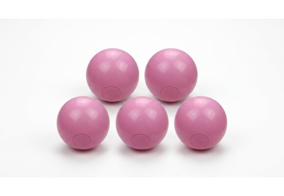 Ballenbak ballen poeder roze (70mm) 500 stuks