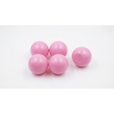 Ballenbak ballen poeder roze (70mm) 500 stuks