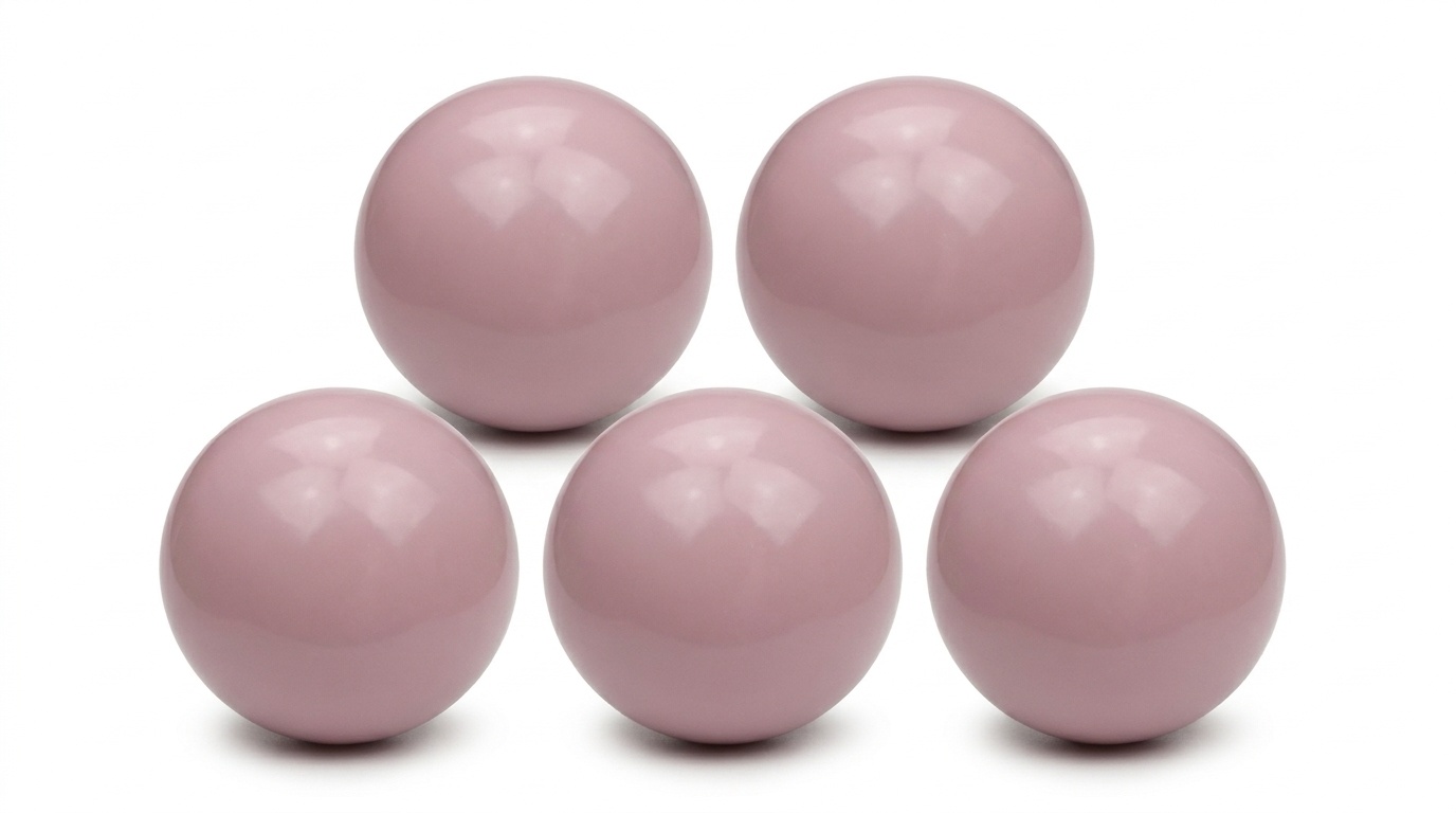 Ballenbak ballen licht roze (70mm) 500 stuks