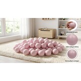Ballenbak ballen licht roze (70mm) 500 stuks