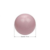Ballenbak ballen licht roze (70mm) 500 stuks