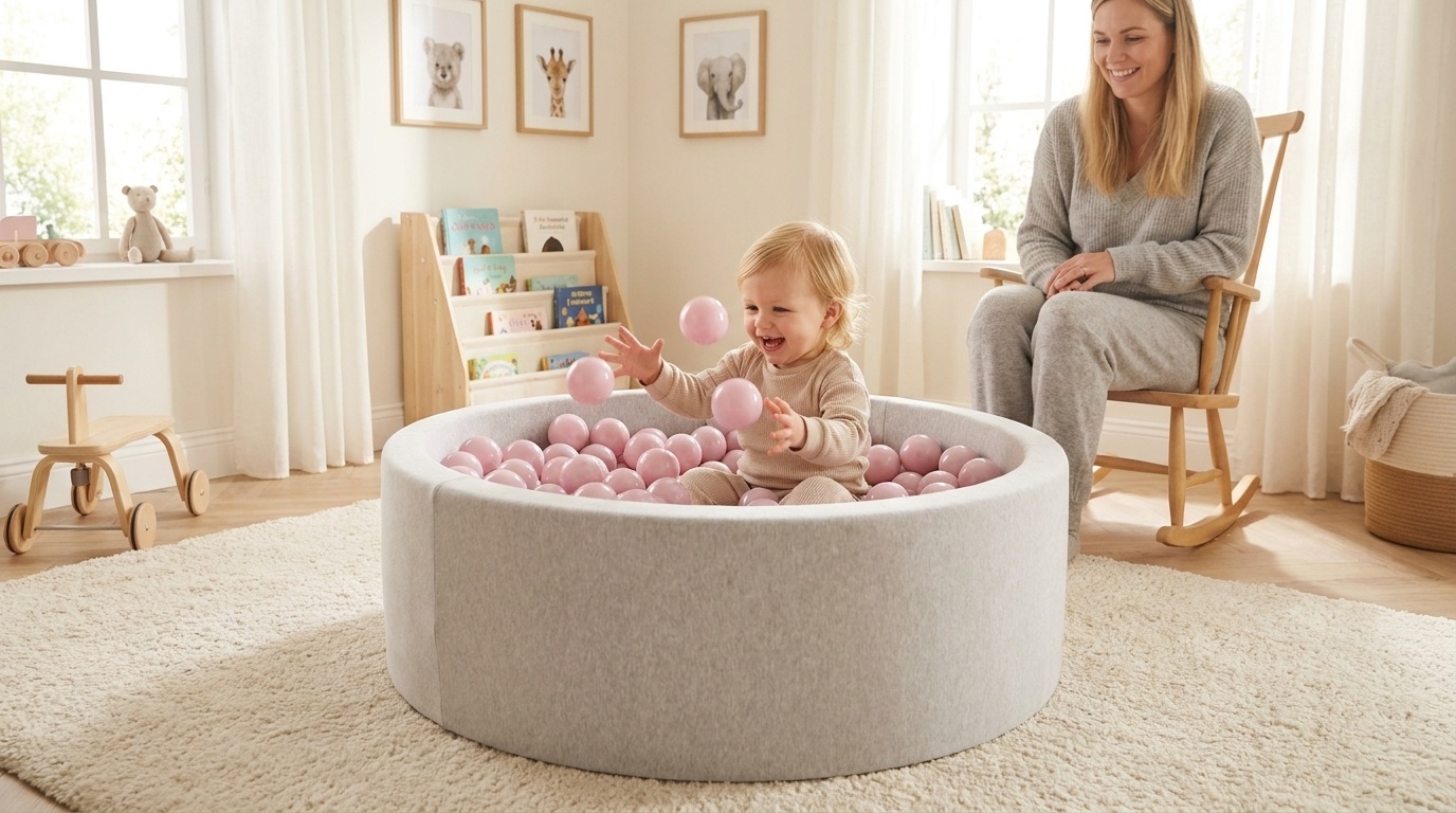 Ballenbak ballen licht roze (70mm) 500 stuks