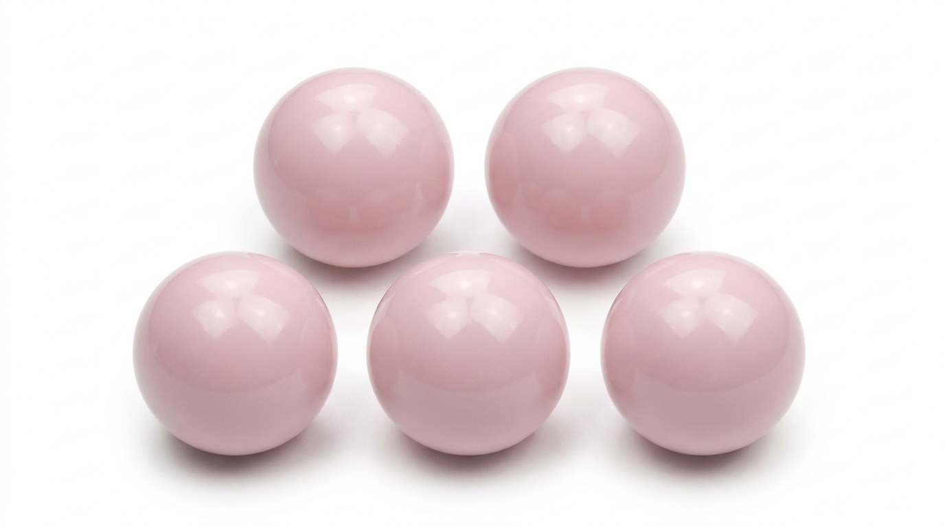 Ballenbak ballen licht roze (70mm) 500 stuks