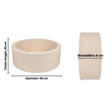Ballenbak - stevig ballenbad - 90 cm - beige - zonder ballen