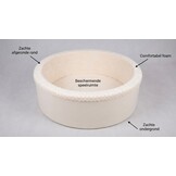 Ballenbak - stevig ballenbad - 90 cm - beige - zonder ballen