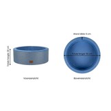 Ballenbak - stevige ballenbad - 90 cm - Leeg - Zonder ballen - Lege ballenbad