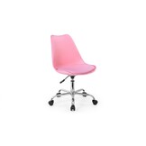 Bureaustoel roze - Hoogte verstelbaar | Ergonomisch | 82-94cm
