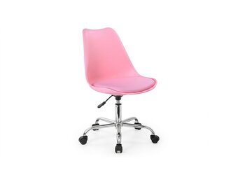 Bureaustoel roze - Hoogte verstelbaar | Ergonomisch | 82-94cm