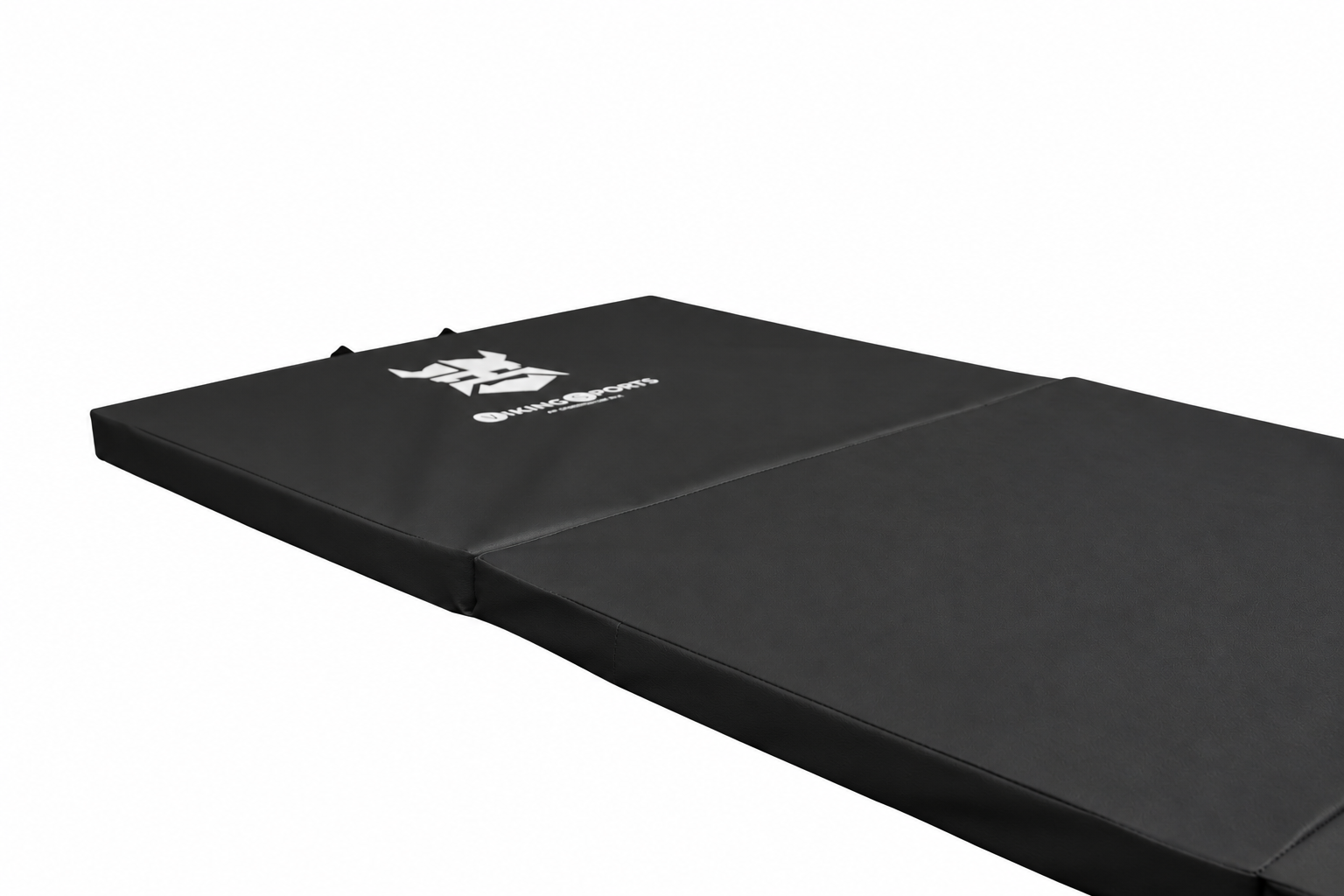 Fitness mat - opvouwbaar - 80x200x5 cm - waterdicht - zwart