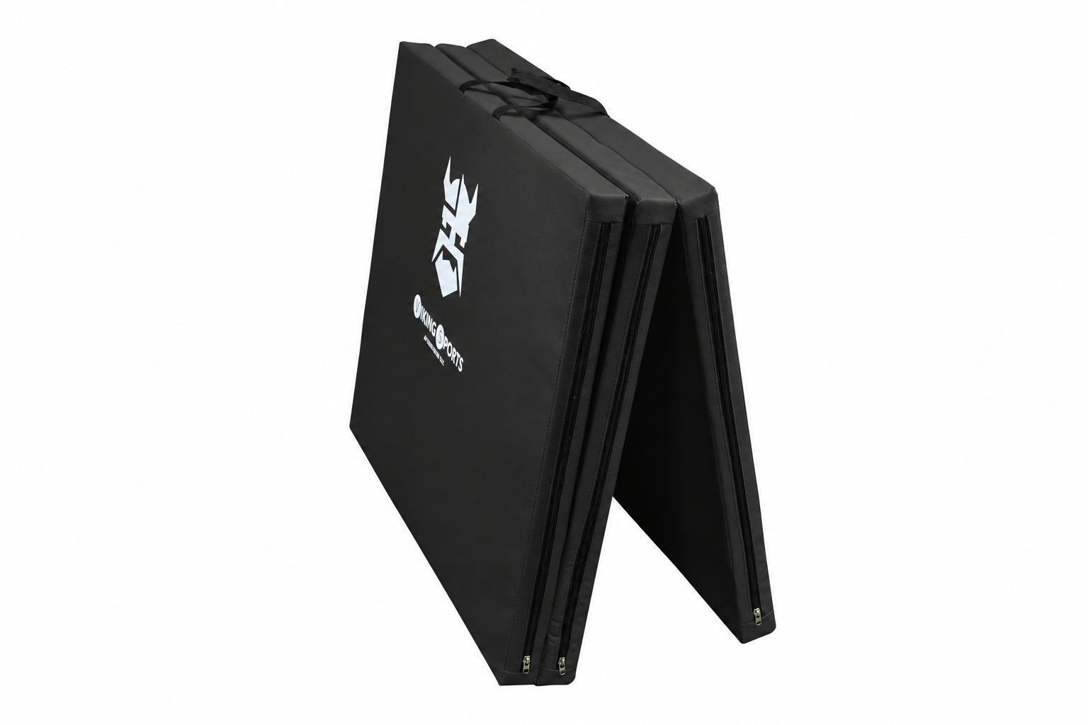 Fitness mat - opvouwbaar - 80x200x5 cm - waterdicht - zwart