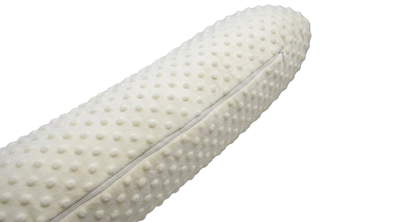 Zwangerschapskussen 100% katoen 300 cm beige