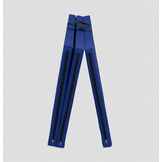 Fitness mat - opvouwbaar - 80x200x5 cm - waterdicht - blauw