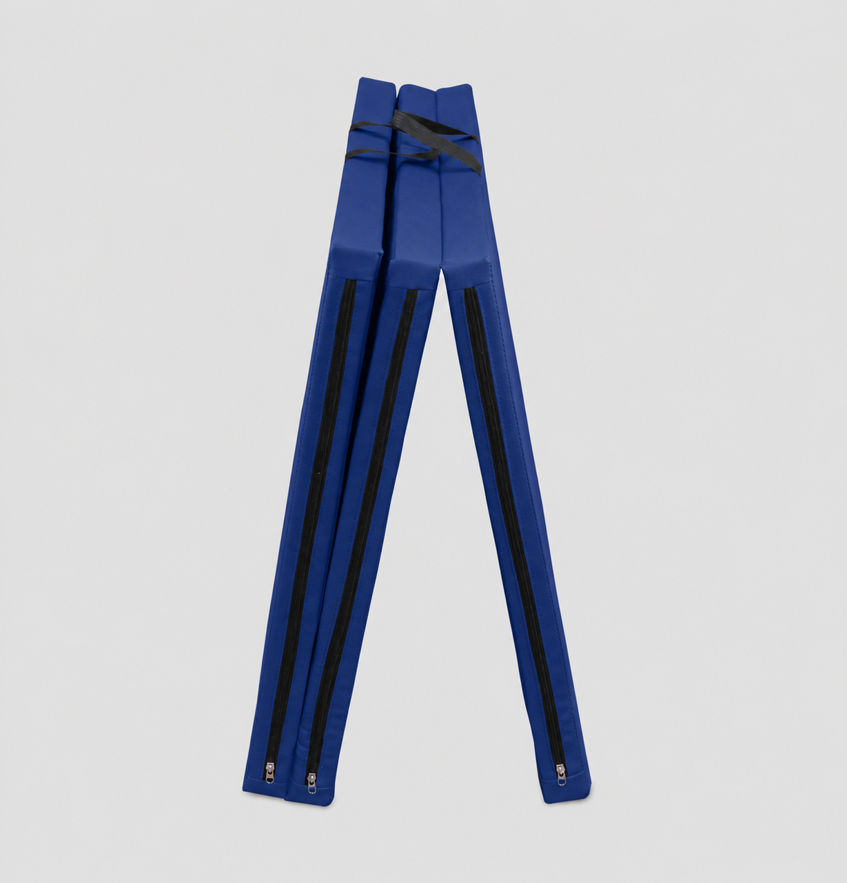 Fitness mat - opvouwbaar - 80x200x5 cm - waterdicht - blauw