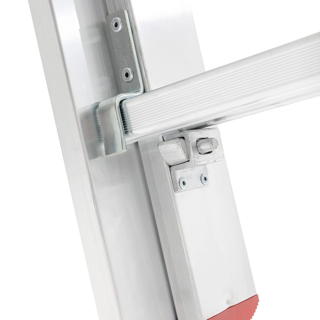 Multifunctionele ladder 3x15 - werkhoogte 11,11 m - aluminium