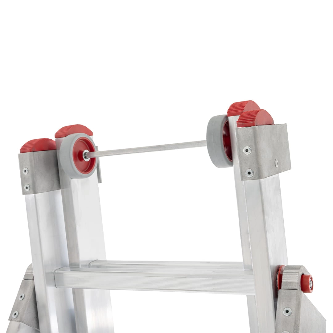 Multifunctionele ladder 3x15 - werkhoogte 11,11 m - aluminium
